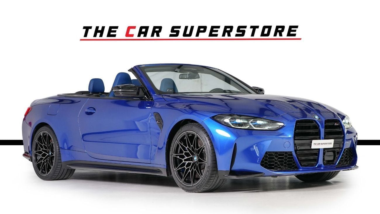 BMW M4 COMPETITION 3.0L X-Drive Convertible-Special Color-Shadow Line Exterior Look