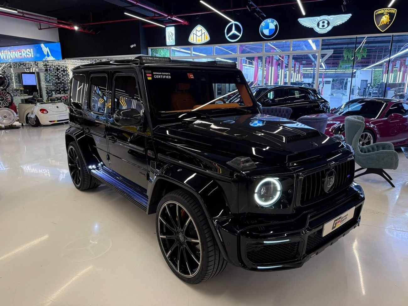 مرسيدس بنز G 63 AMG برابوس G800 سيارة G63 برابوس 800 موديل 2021 - طقم برابوس الأصلي - سجل صيانة كامل