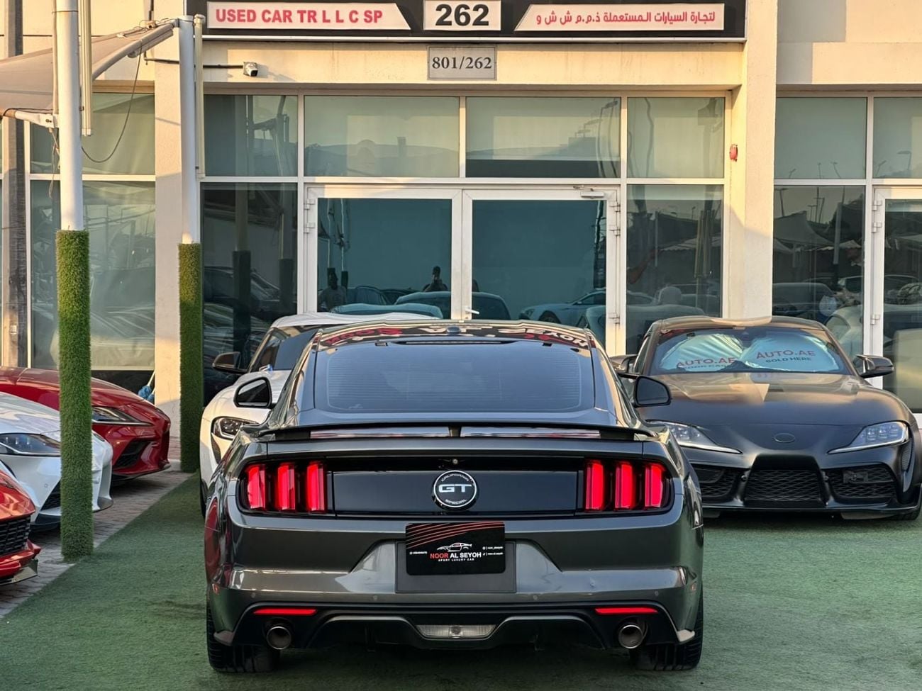 فورد موستانج CALIFORNIA SPECIAL فورد موستانج جي تي 5.0 بريميوم سبيشال كاليفورنيا 2017، كاملة المواصفات، طلاء أصلي تحت الضمان