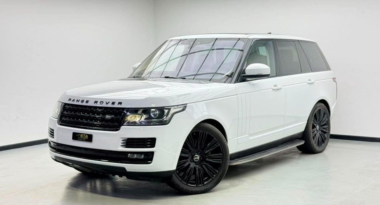 Land Rover Range Rover 2017 Range Rover HSE Supercharged, Warranty, Full RR Service History, Fully Loaded, GCC