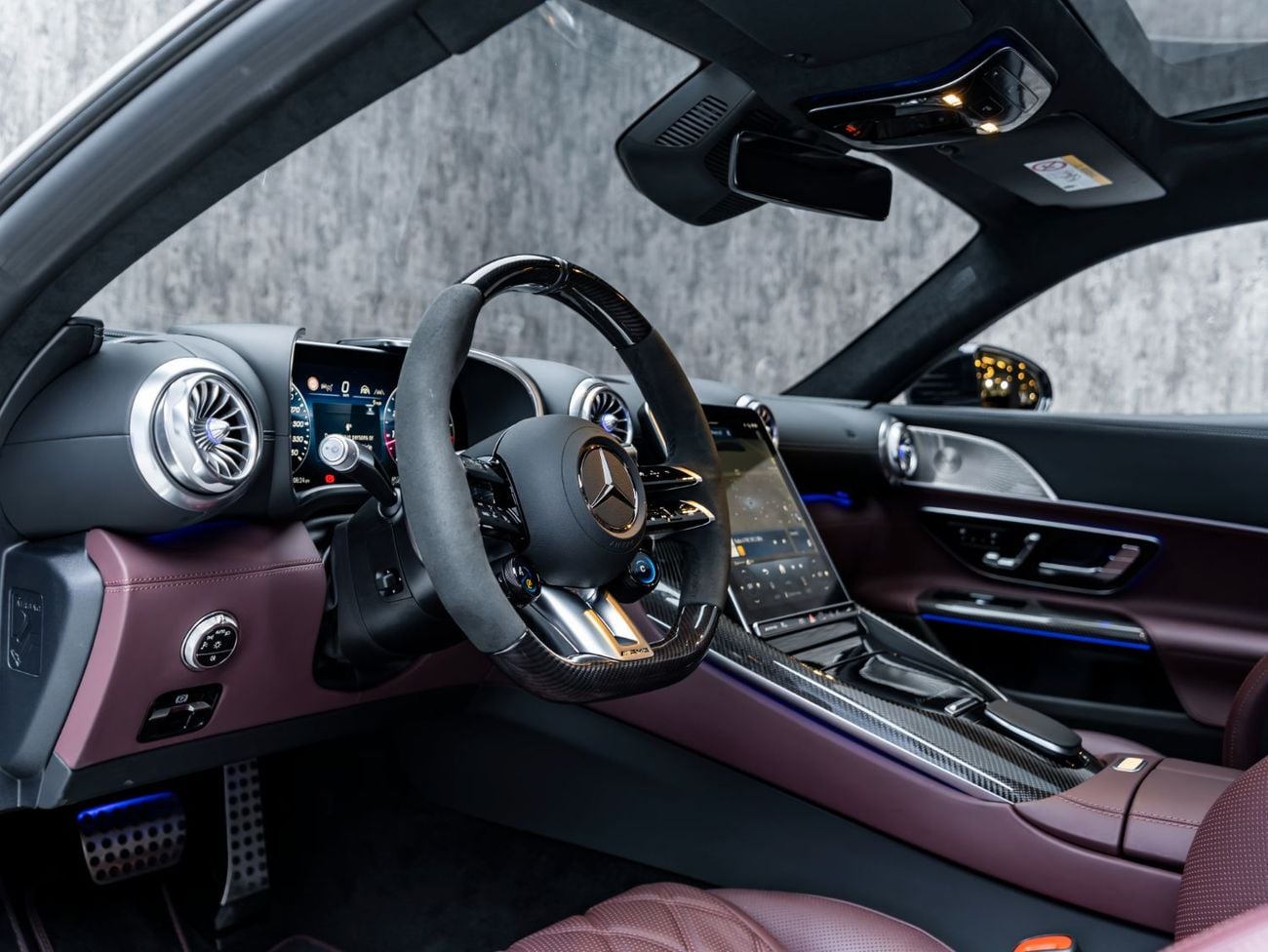 Mercedes Benz AMG GT 63 BUY NOW, PAY LATER | THE BLACKLINE STANDARD | 2030 Warranty and Service Contract, Low KMs, GCC