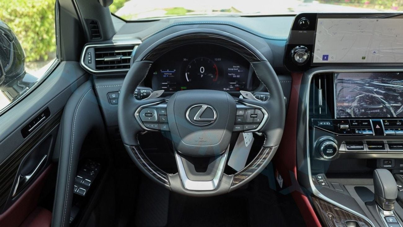 لكزس LX 700h سيجنتشر 2026 (For Export , НА ЭКСПОРТ) BH 3.5TT V6 Hybrid AWD GCC Без пробега