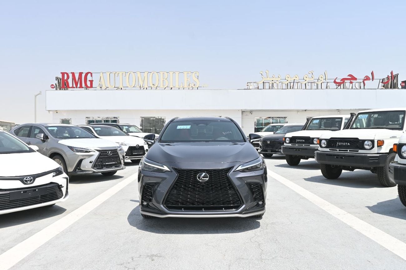 لكزس NX350h PLATINUM لكزس NX350h F-Sport 2.5L هايبرد دفع رباعي موديل 2026، اللون رمادي