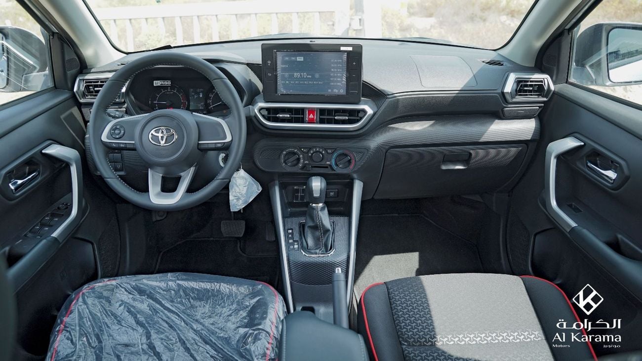 Toyota Raize TURBO G RA Brand NEW | Rear Camera | Traction Control | Power Mirror | GCC | 17' Alloy Wheel