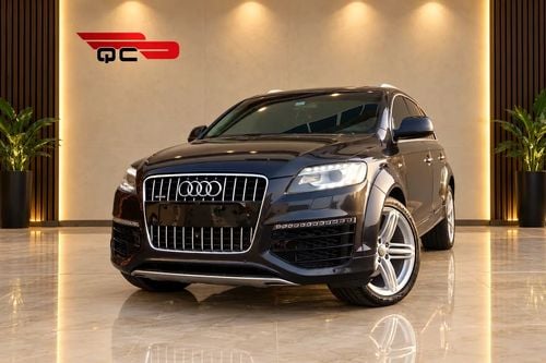 Audi Q7 S Line 3.0 V6 Supercharged | 7-Seater | Well Maintained