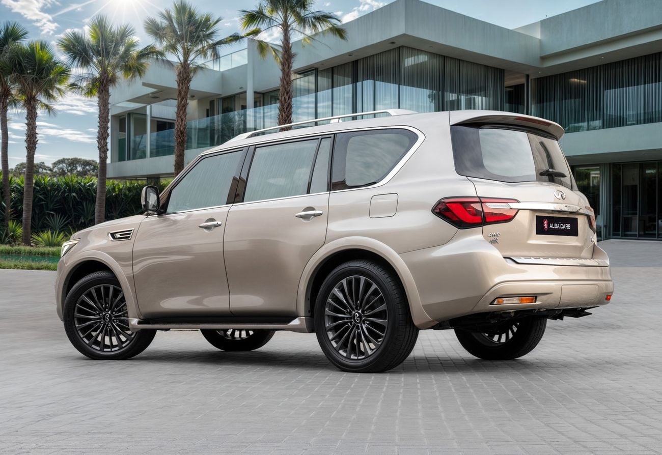 Infiniti QX80 Luxe 3,525 P.M | Infiniti Warranty | Luxe | 0% Downpayment