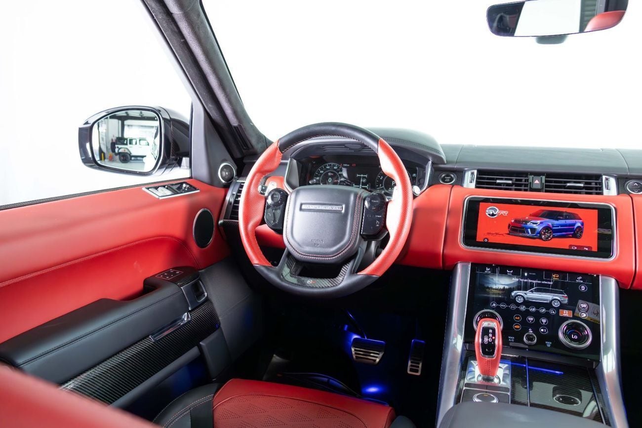 Land Rover Range Rover Sport SVR 5.0L (550 HP) Low Mileage-Red Calipers-1 Owner-Very Well Maintained-Just been ser
