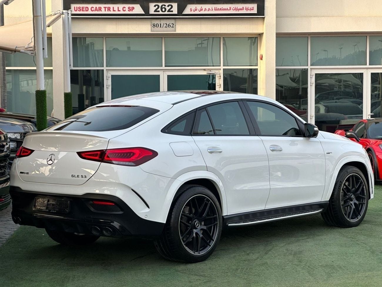 Mercedes Benz GLE53 AMG COUPE 4MATIC+ Premium + 3.0L MERCEDES BENZ AMG GLE 53 GCC 2021 Full Service History (under Warranty) (Gargash) Ori