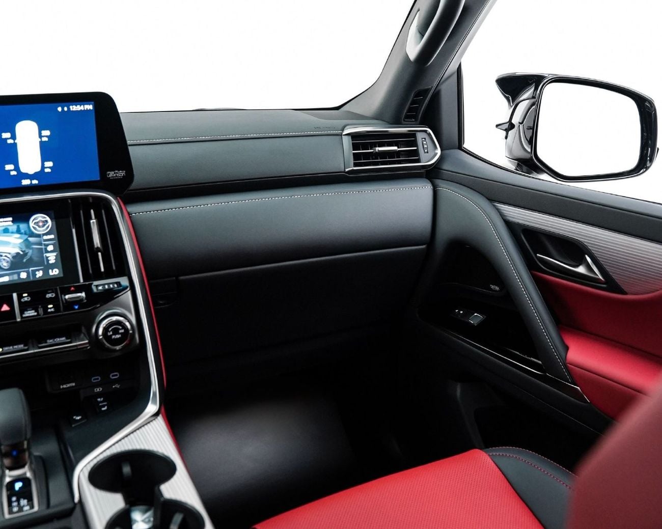 Lexus LX700h F SPORT AUTOPARK - TITANIUM/RED - 2026 - FULL OPTION