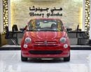 Fiat 500 DOLCEVITA EXCELLENT DEAL for our Fiat 500 Dolcevita ( 2024 Model ) in Red Color GCC Specs