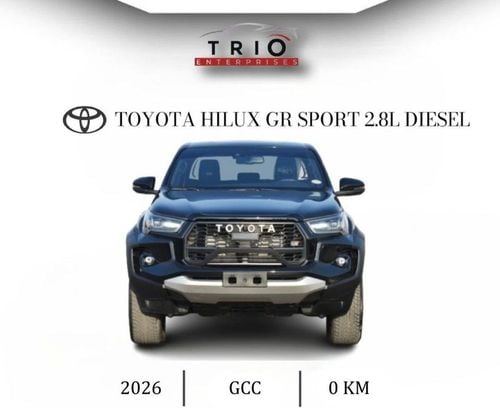 تويوتا هيلوكس GR SPORT TOYOTA HILUX - 2.8L - DSL - AT - 2026 MY