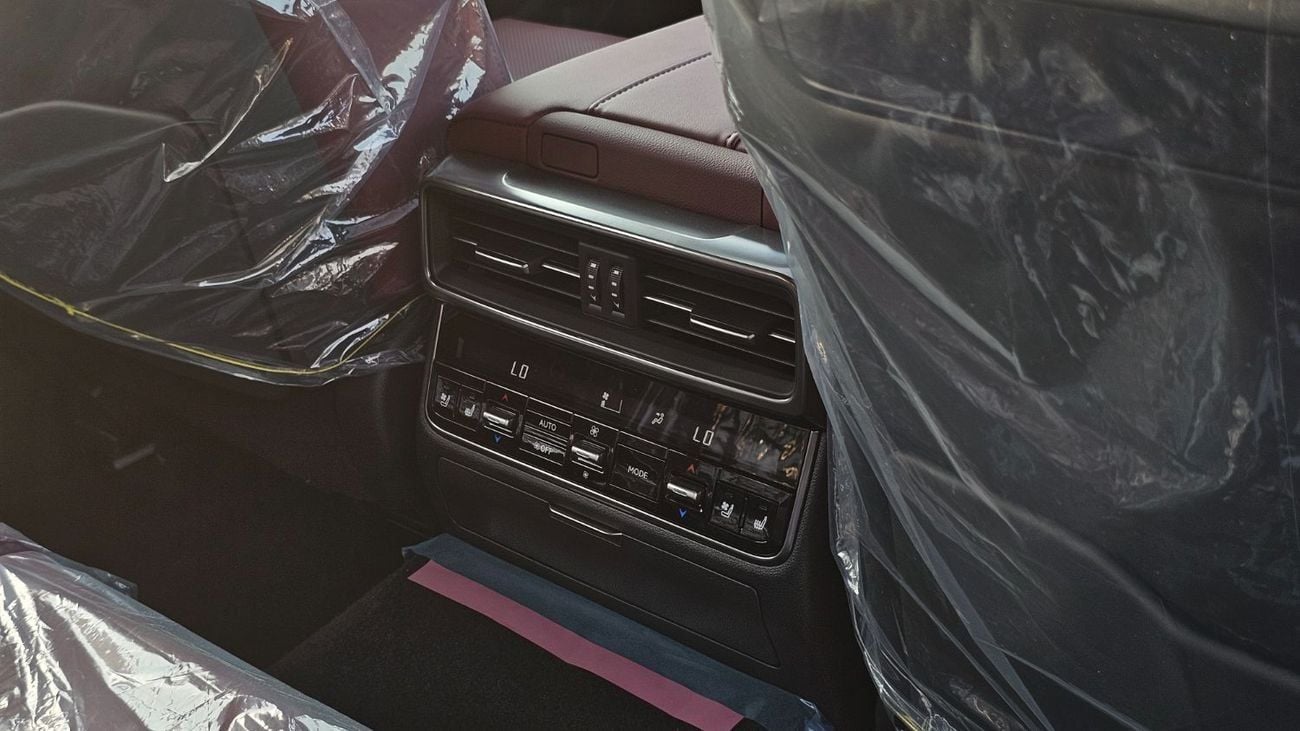 لكزس LX 700h SIGNATURE Lexus LX700h 4WD hybrid SUV 3.5L twin-turbo V6 E2026 MODEL BLACK-/RED BLACK INTERIOR AUTOPARK
