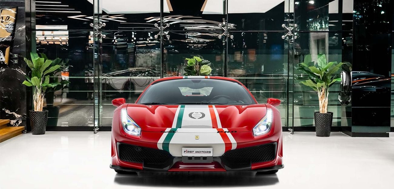 Ferrari 488 Pista High Spec 3.9L V8 Twin-Turbocharged Engine
