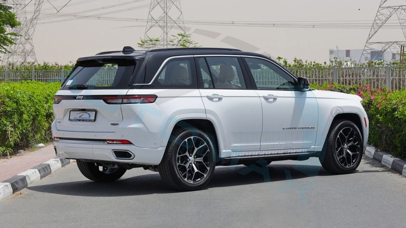 جيب جراند شيروكي SUMMIT 4X4 2025 GCC 0Km With 5 Years Or 100K Warranty & 5 Years Service @Official Dea