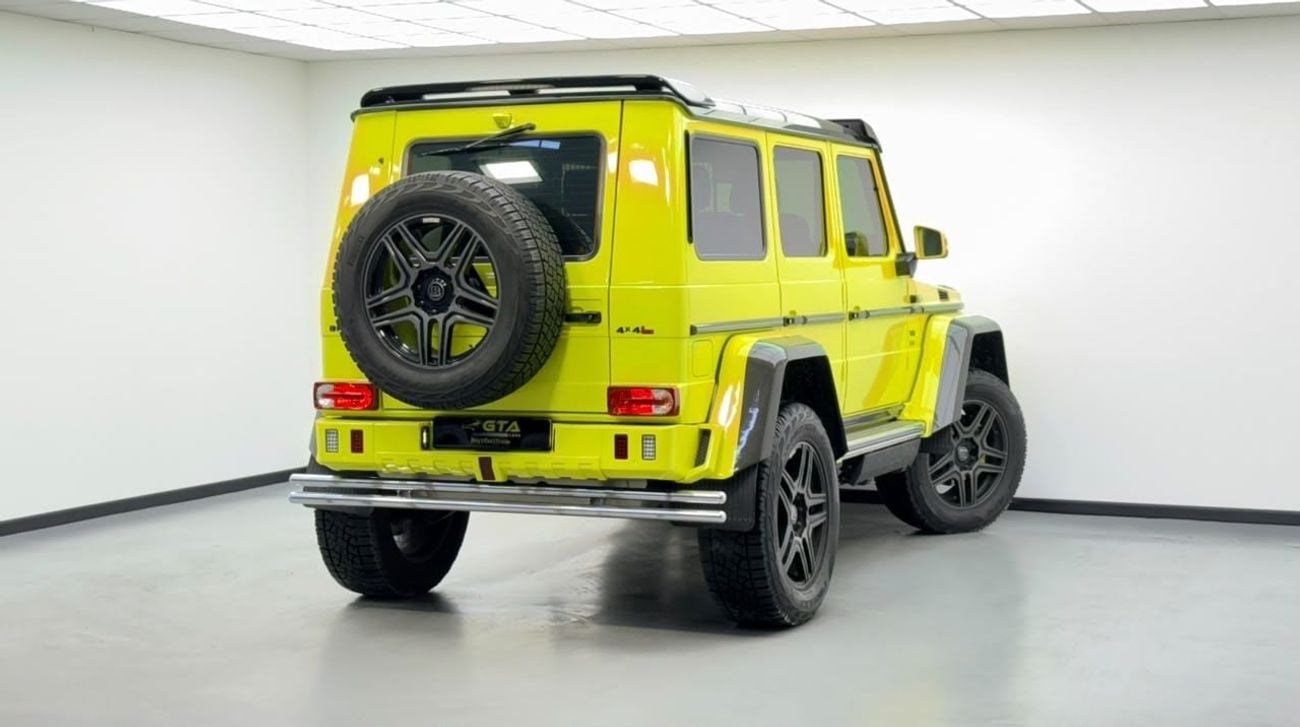 Mercedes Benz G500 4X4 2016 Mercedes Benz G500 4x42 With Brabus Kit, Full Service History, Excellent Condition, GCC