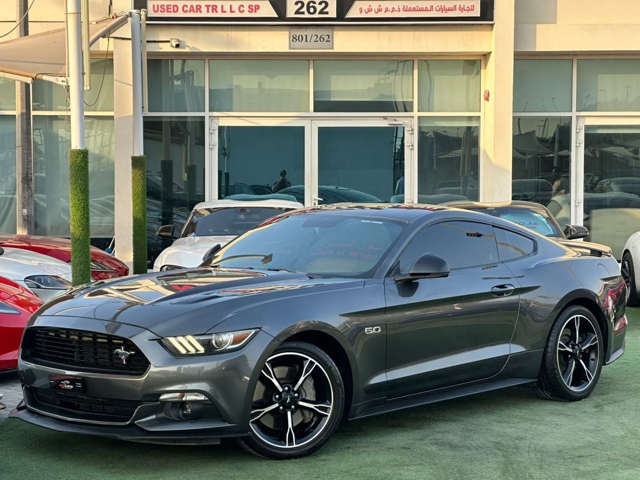 فورد موستانج CALIFORNIA SPECIAL فورد موستانج جي تي 5.0 بريميوم سبيشال كاليفورنيا 2017، كاملة المواصفات، طلاء أصلي تحت الضمان