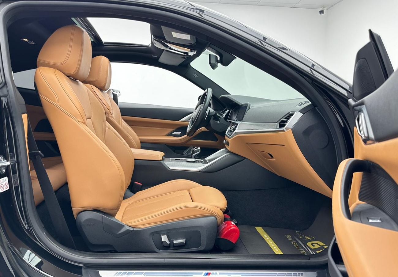 BMW 420i M SPORT 2023 BMW 420i Coupe, 03/2028 BMW Warranty + Service Contract, Full BMW Service History, GCC