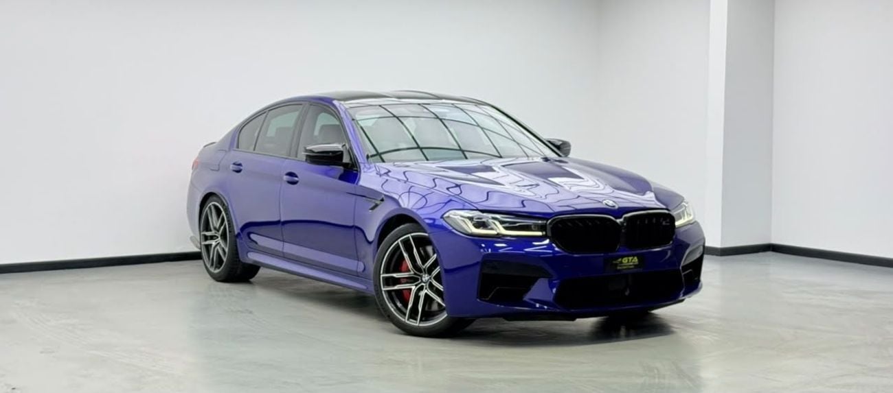 BMW M5 COMPETITION PACK 2021 BMW M5 Competition, Warranty, Full BMW Service History, Fully Loaded, Excellent Condition, GCC