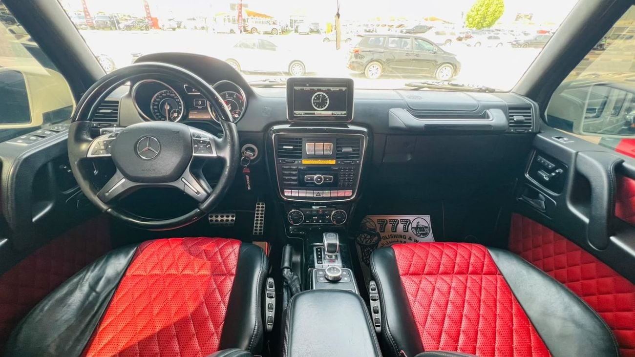 مرسيدس بنز G 63 AMG ستاندارد مرسيدس بنز G63 موديل 2014. محرك 5.5 لتر/V8.