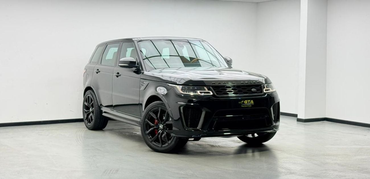 Land Rover Range Rover Sport SVR 2018 Range Rover Sport SVR, Land Rover Full Service History, GCC Specs