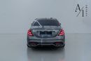 مرسيدس بنز S 63 AMG ستاندارد Std 4.0L (604 HP) 2018 Mercedes Benz S63 AMG 4MATIC, Warranty, Fully Loaded, Excellent Condition