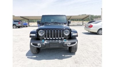 جيب رانجلر Jeep Wrangler Sahara Hybrid - 2023 - Black