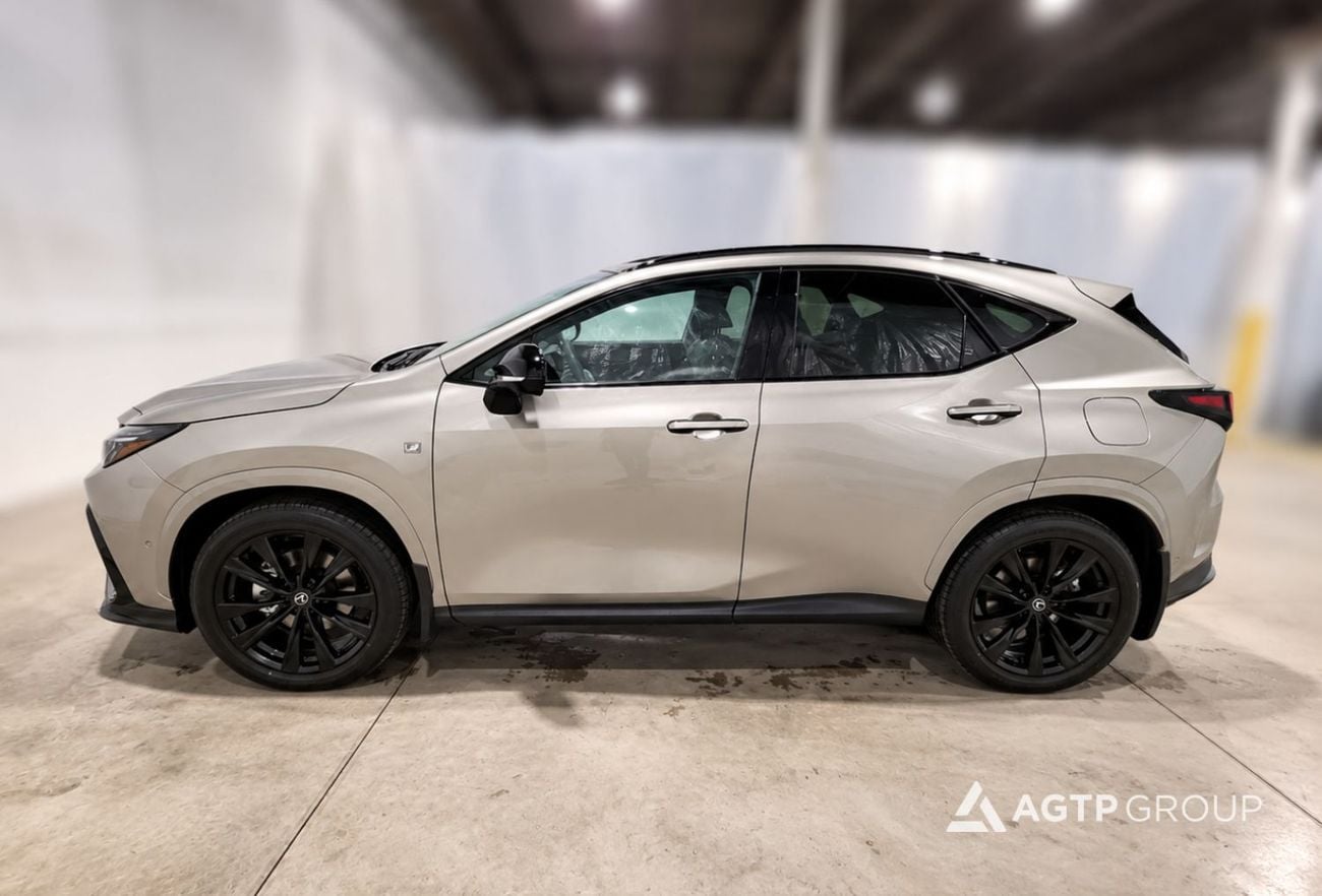 Lexus NX 350h PLATINUM 2.5L Hybrid | FULL OPTION | Automatic e-CVT | AWD | Canadian Specs | Golden Metallic | F SPORT Styli