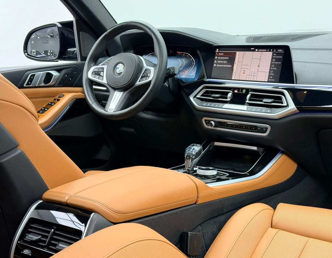 BMW X5 40i M SPORT EXCLUSIVE 2021 BMW X5 xDrive40i M-Sport, Warranty, Full BMW Service History, Fully Loaded, GCC