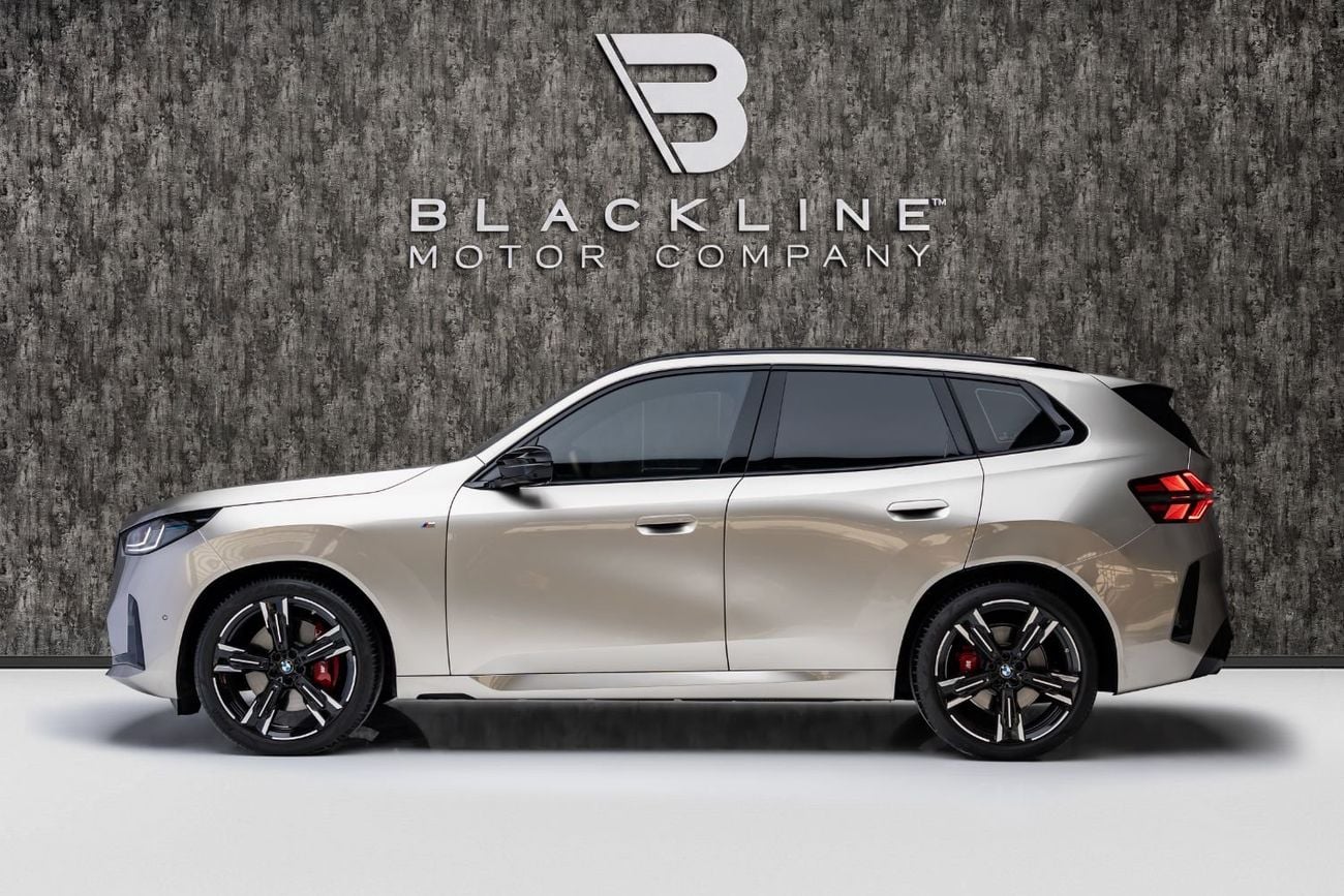 بي أم دبليو X3 M50 XDRIVE اشترِ الآن، وادفع في عام 2027 | معيار بلاك لاين | ضمان بي إم دبليو 2030 + عقد خدمة