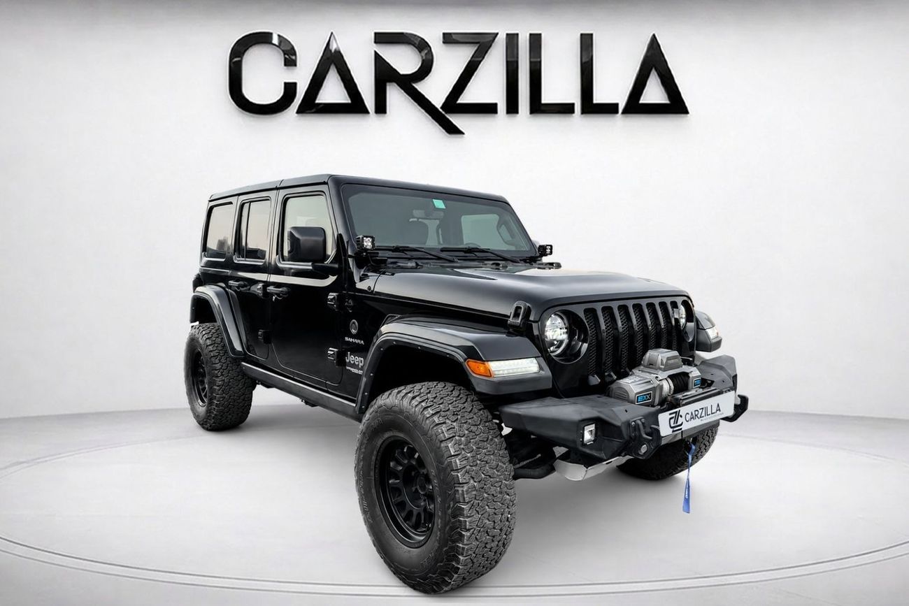 Jeep Wrangler SAHARA l Al-Futtaim Warranty & Service l AED 3,231 / Monthly