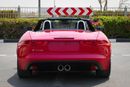جاكوار F Type STANDARD سيارة مكشوفة موديل 2014 بمحرك V6 سوبرتشارج! بمواصفات خليجية