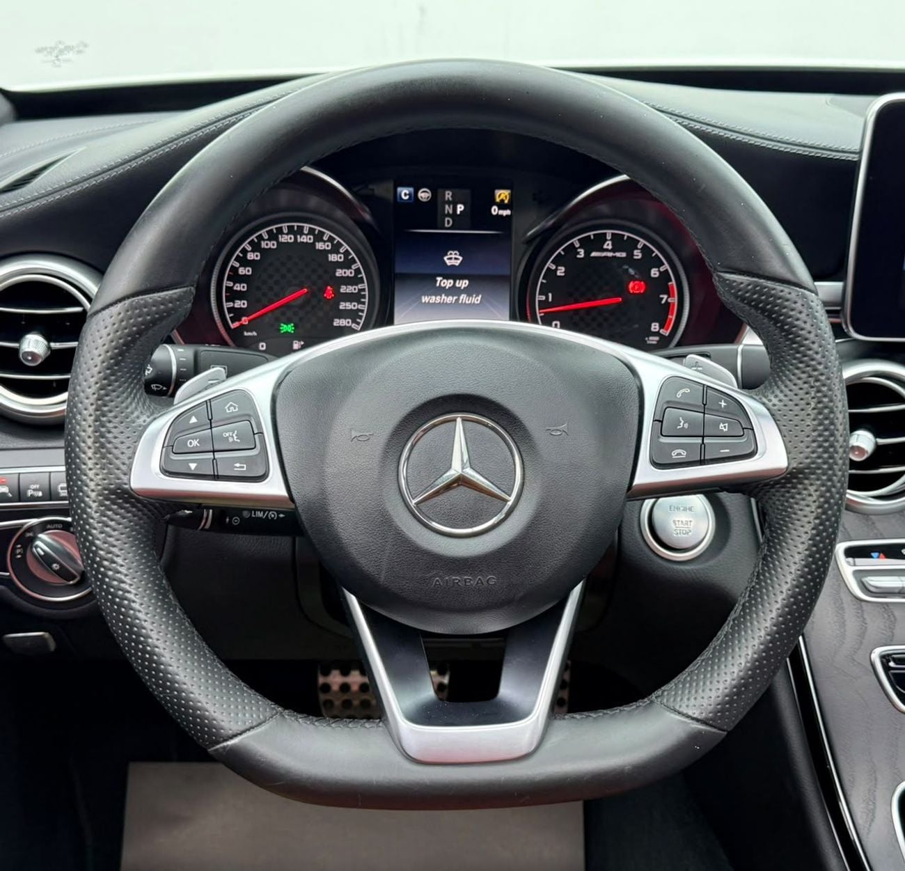 مرسيدس بنز سي 43 ايه ام جي STANDARD مرسيدس C43 AMG 4Matic موديل 2018، سجل صيانة كامل، كاملة المواصفات، بحالة ممتازة، خليجية