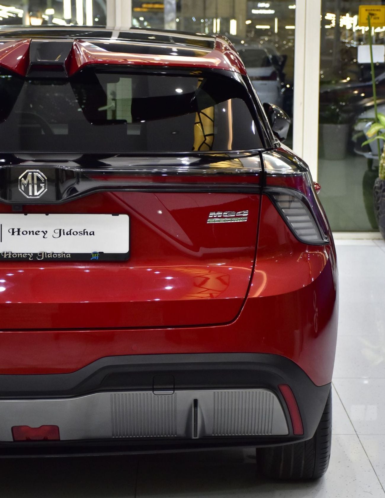 MG 4 EV EXCELLENT DEAL for our MG 4 ( 2023 Model ) in Red Color GCC Specs