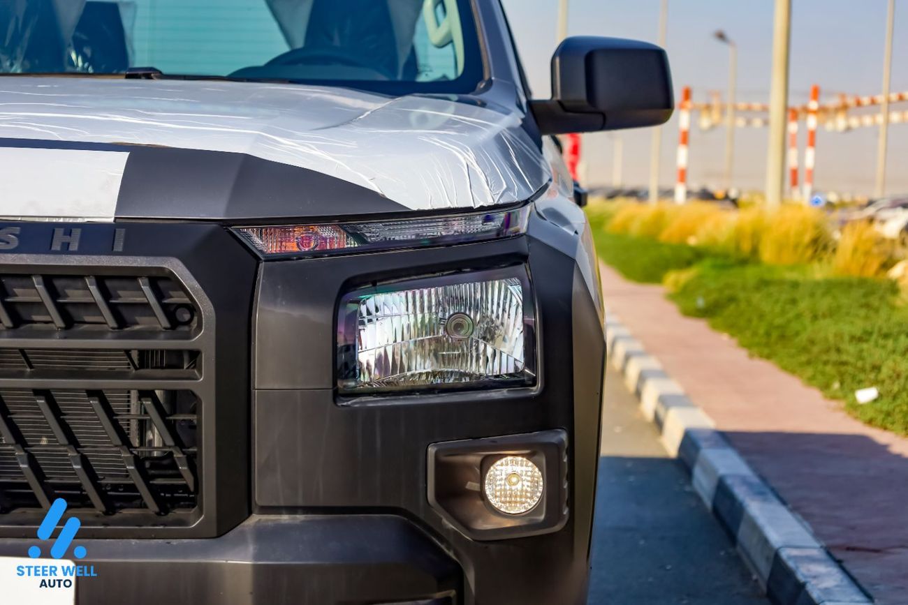 ميتسوبيشي L200 GL 2027 | محرك ديزل سعة 2.4 لتر | كابينة مزدوجة، دفع رباعي | ناقل حركة يدوي 5 سرعات، فئة متوسطة | أفضل