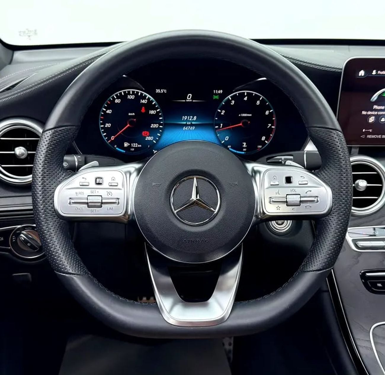 Mercedes Benz Glc 220d 4matic GLC200 4MATIC Coupe, MB Warranty + Service Pack, Fully Loaded, GCC