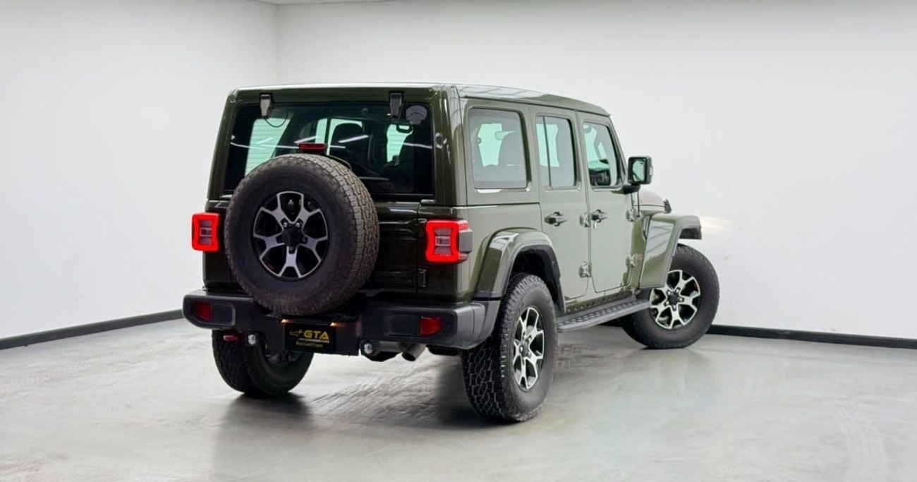 Jeep Wrangler Unlimited RUBICON 2021 Jeep Wrangler Unlimited Rubicon, Warranty, Full Service History, GCC Specs.