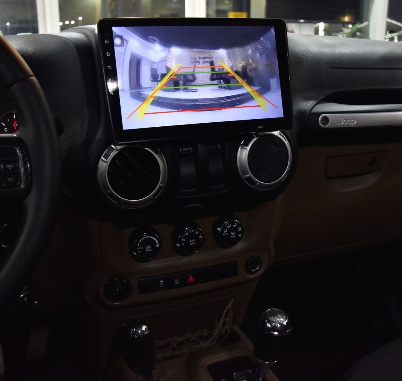 Jeep Wrangler SAHARA EXCELLENT DEAL for our Jeep Wrangler Sahara ( 2015 Model ) in Black Color GCC Specs