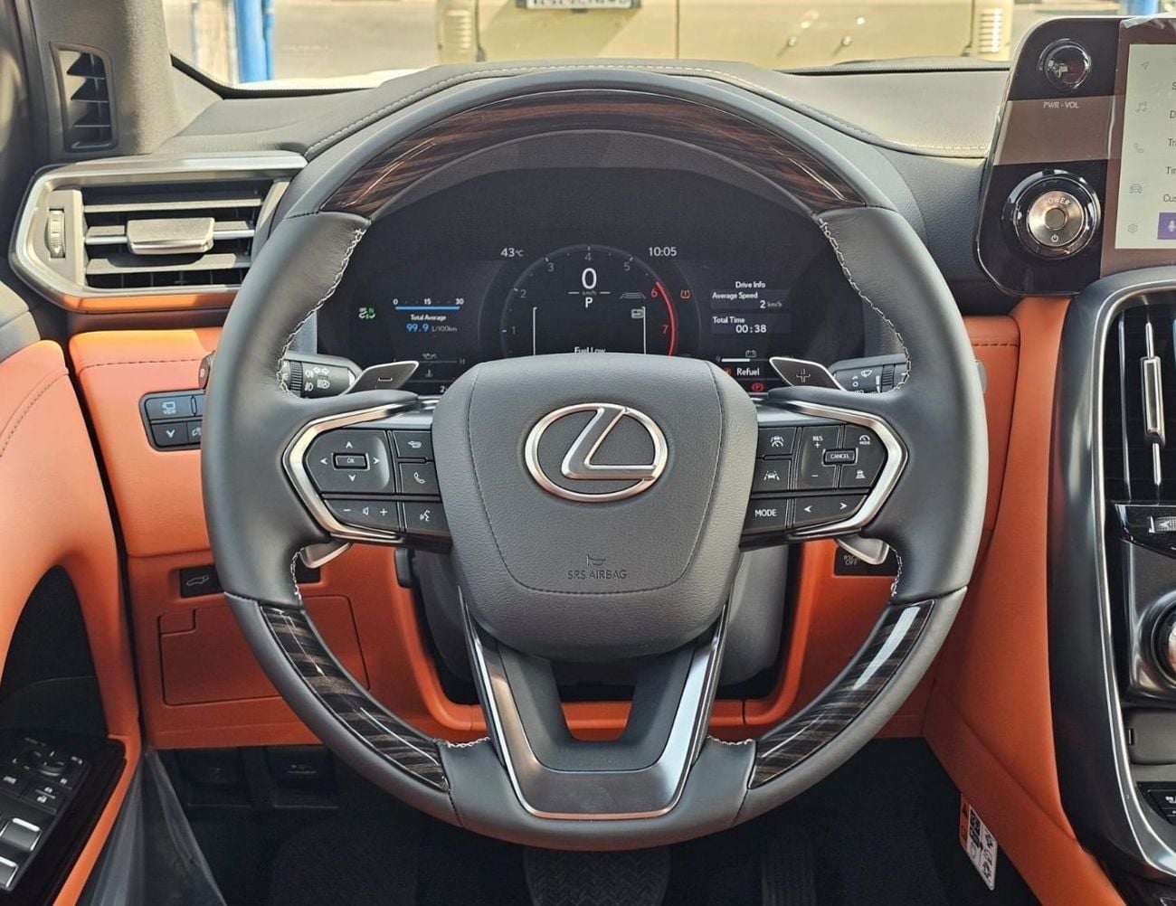 Lexus LX700h VIP LEXUS LX700 HYBRID SEATS || FULL OPTION | PETROL AT 3.5L V6 4WD (CODE # L7V) BLACK 2026