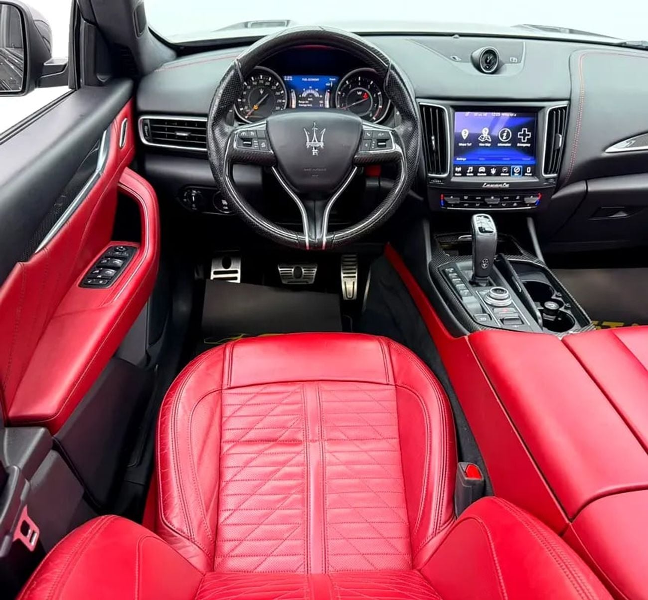 Maserati Levante Trofeo, Warranty, Carbon Fiber Interior, Excellent Condition, GCC