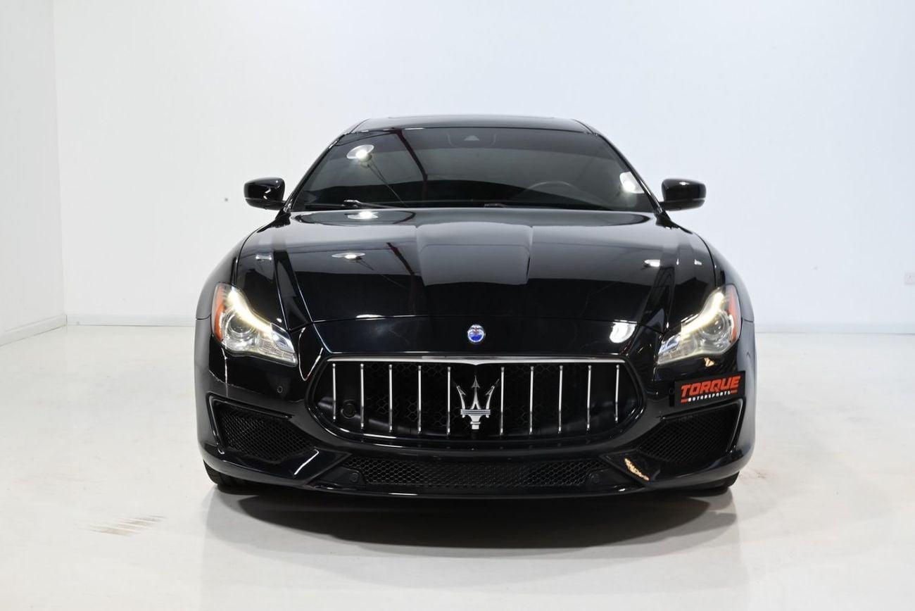 مازيراتي كواتروبورتي GTS 2017 Maserati Quattroporte GTS, Full Service History, Excellent Condition, GCC