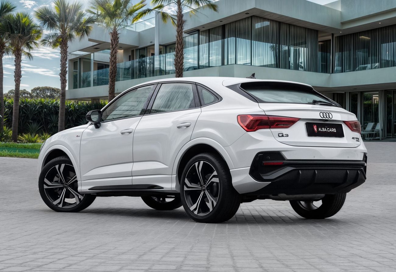 أودي Q3 40 TFSI S-LINE Q3 S-Line Sportback | 3,721 P.M | 0% Downpayment | 2030 WARRANTY