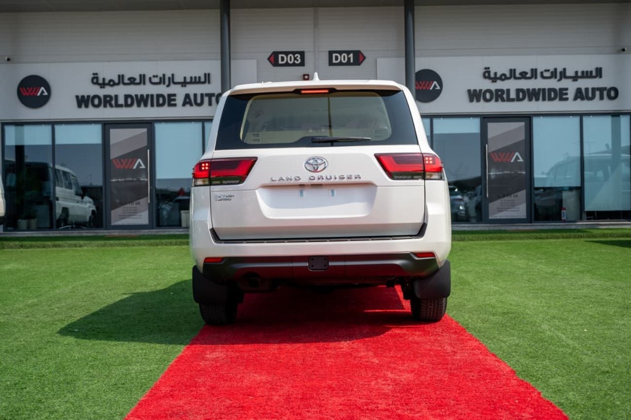 تويوتا لاند كروزر LC300 3.3 DIESEL EXR FOUR WHEEL DRIVER 7 SEATS 5 DOOR مواصفات طراز 2026 لدول مجلس التعاون الخليجي