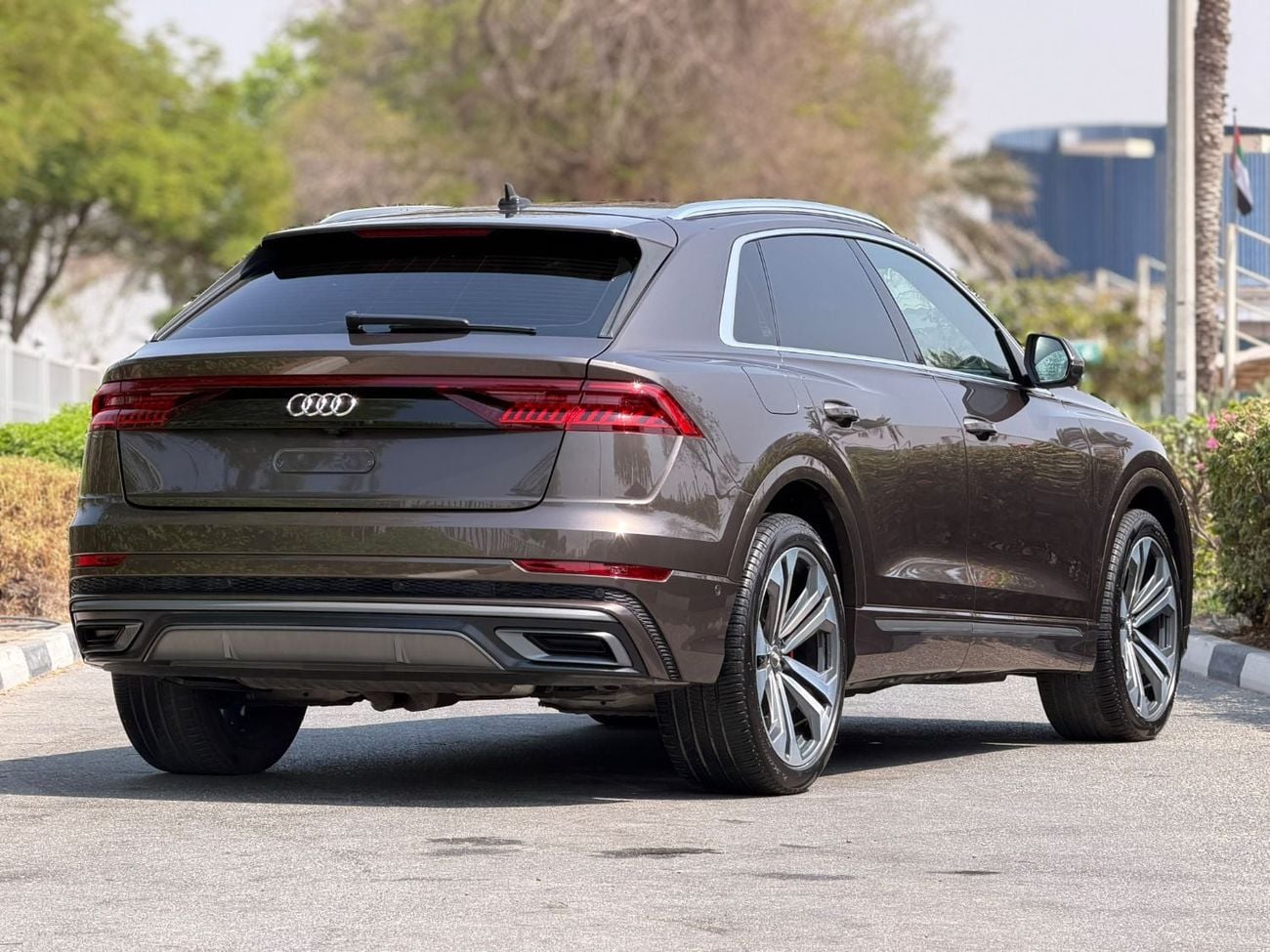 Audi Q8 55 TFSI S-LINE Audi Q8 2019 Gcc V6 o e owner