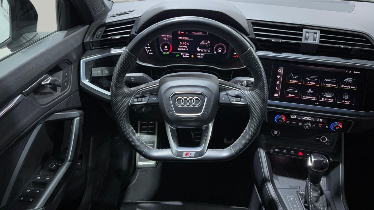Audi Q3 40 TFSI S-LINE SPORTBACK 2023 | AED 1921/Month | 0 DP | 30 Day Return | Warranty