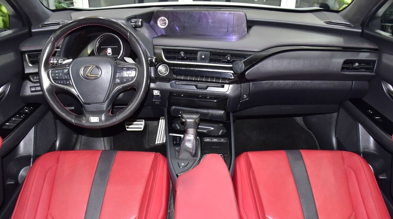 Lexus UX200 EXCELLENT DEAL for our Lexus UX200 F-Sport ( 2020 Model ) in White Color GCC Specs
