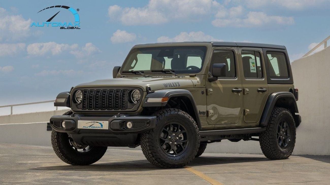 Jeep Wrangler Unlimited Willys V6 3.6L GCC 2026 With 3 Years Or 60,000 Km Warranty At Official Dealer
