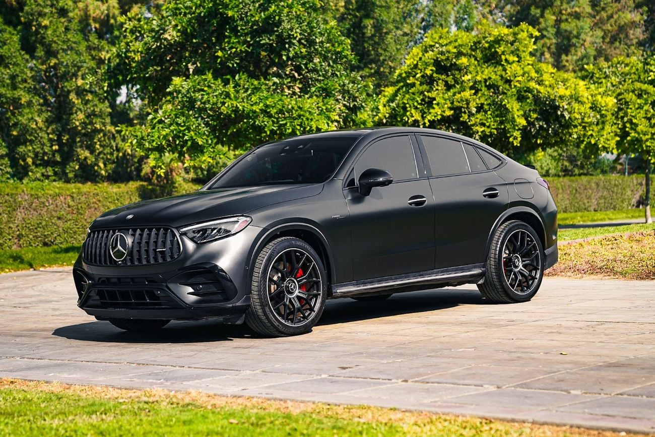 Mercedes Benz GLC 63 AMG S E-PERFORMANCE Fully loaded original paint no accident Clean title Low mileage Plugs in hybrid completely service a