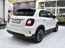 فيات 500X . EXCELLENT DEAL for our Fiat 500x ( 2023 Model ) in White Color GCC Specs
