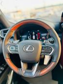 Lexus LX700h SIGNATURE WHITE INSIDE RED