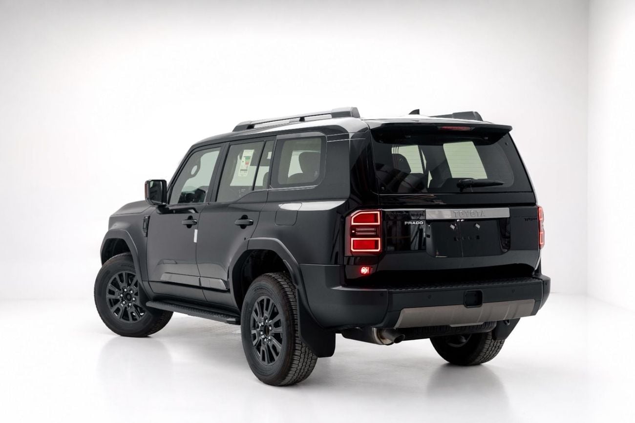 Toyota Prado ADH 2.4L - Black Inside Black | Export Only